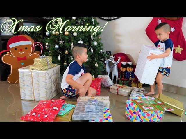 Christmas Morning Calvin Kaison Opening Presents 2019 CKN