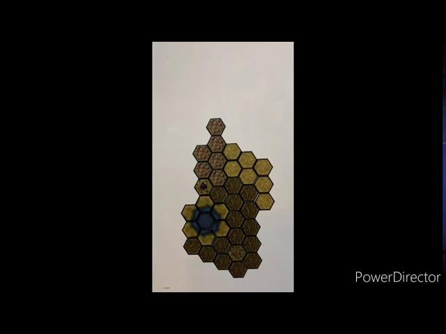 Hexplorer Magnetic Map Tiles - Island Continent In 60 Seconds