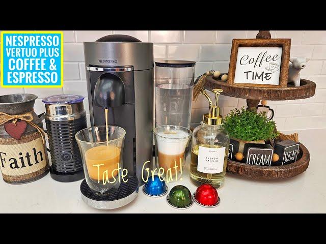 De'Longhi Nespresso VertuoPlus Coffee and Espresso Machine with Milk Frother Review