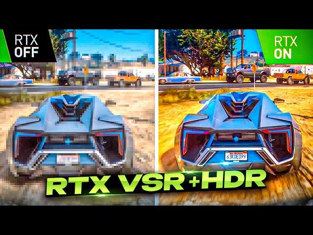 Включи эту настройку на компе  RTX VSR + HDR улучшает видео в браузере на лету!