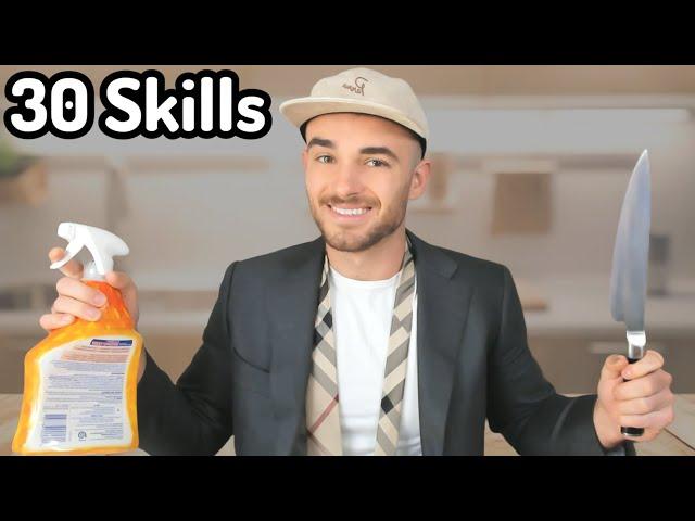 I Learned The 30 Most Important Skills