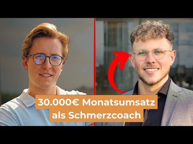 Update: Schmerzcoach David knackt 30k Monatsumsatz | Luminate Erfahrungsbericht