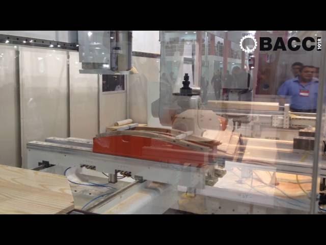 BACCI MASTER.RAIL - 6 AXIS CNC MACHINING CENTRE for SOLIDWOOD and MORE!