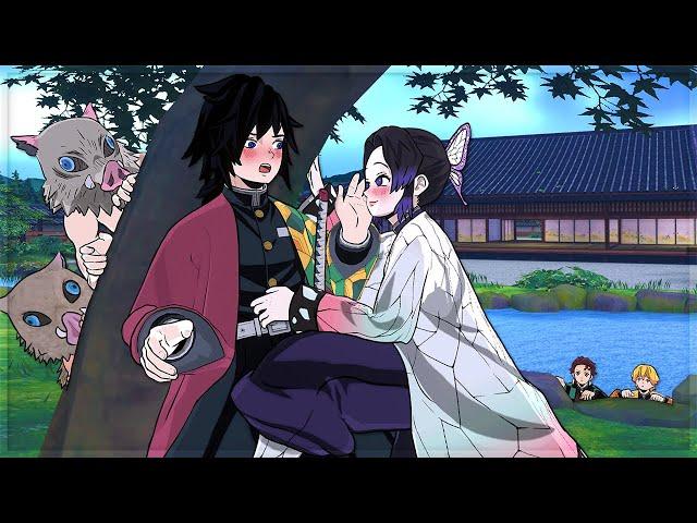 Giyuu and Shinobu go on a date (Demon Slayer VR)