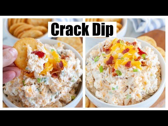 CRACK DIP/ Easy appetizer / Million Dollar Dip