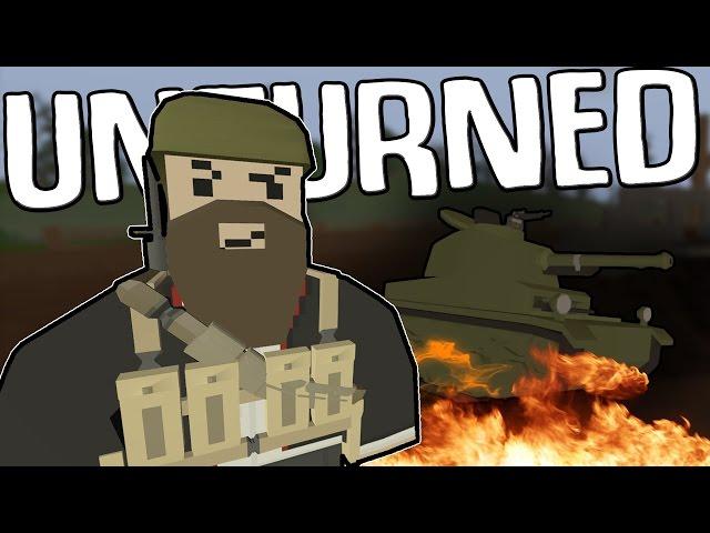  ВТОРАЯ МИРОВАЯ ВОЙНА В UNTURNED - АВТОМАТЫ, ТАНКИ И ТРЕШ | UNTURNED 3.0