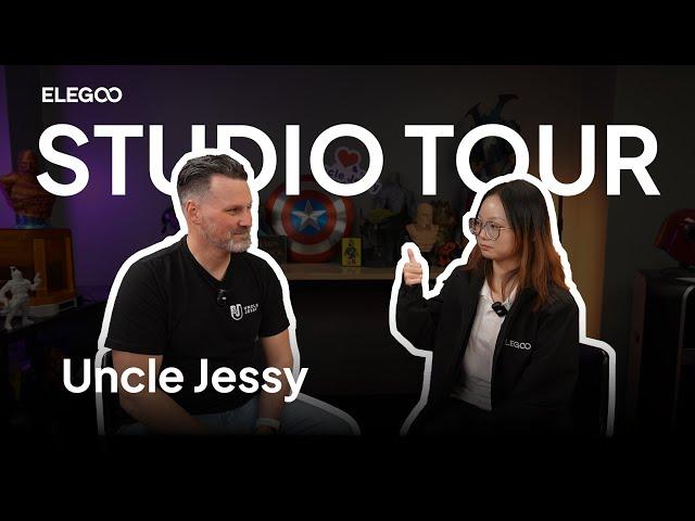 Studio Tour with Uncle Jessy!