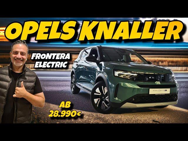 2025 Opel Frontera electric überrascht im ersten Check!