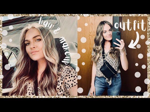 Hair & Makeup Routine For Summer 2021 + Outfit Details / Teacher Summer | KatieVision