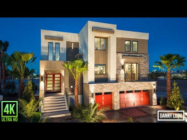 Las Vegas 3 Story Modern Home for Sale - Model Tour (2020)