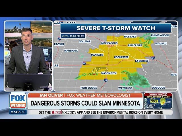 Watching For The Potential For Dangerous Storms In The Upper Midwest