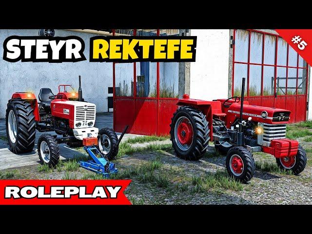 WE OPENED THE SERVICE, THE FIRST STEYR 8073 REPAİR | FS 22 REAL LIFE | MEDRP SIVAS | S5 B5