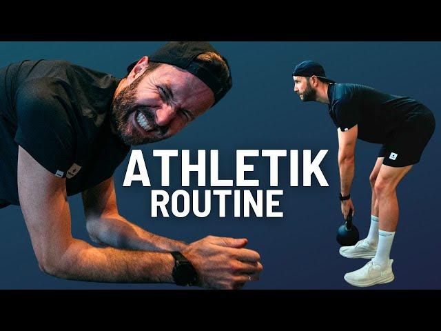 15 min ATHLETIK ROUTINE  I ÜBUNGEN ERKLÄRT + NACHMACHEN I Triathlon Training