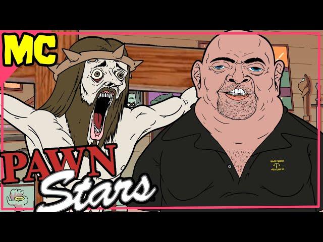 A Regrettable Pawn Stars Cartoon