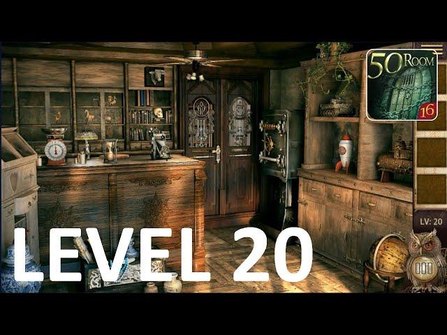 Can You Escape The 100 Room 16 Level 20 Walkthrough (100 Room XVI)