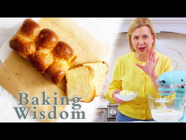 Anna Olson Makes a Classic Brioche Loaf! | Baking Wisdom