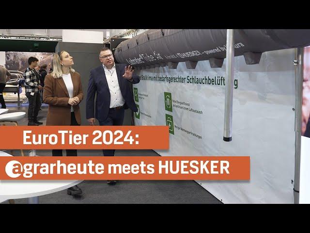 HUESKER auf der EuroTier 2024