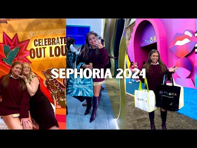 SEPHORIA 2024 | Freebies & $500 Swag Bag Haul, Event Recap, & Sephora Giveaway 🩷