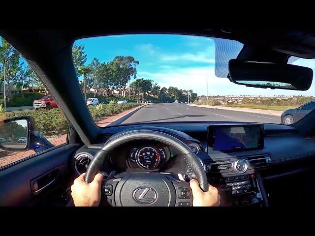 2021 Lexus IS350 F Sport POV Test Drive (3D Audio)(ASMR)