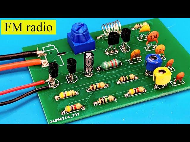 how to make fm radio receiver , altium designer