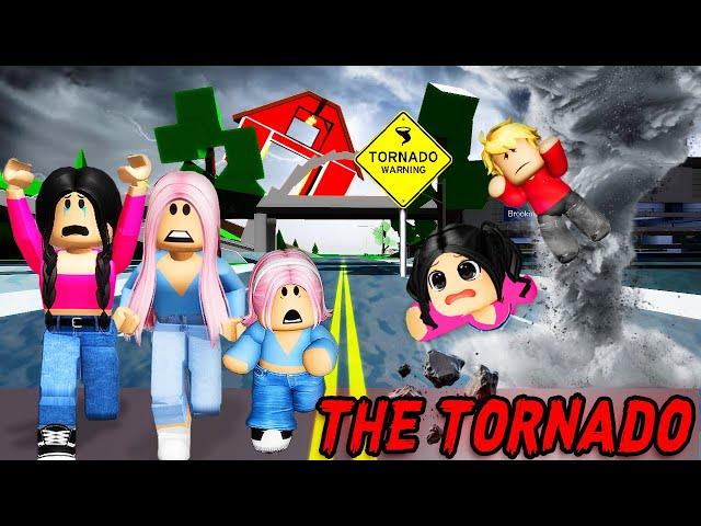 THE TORNADO HITS BROOKHAVEN! *FLOODED* ️ (Brookhaven Movie Roleplay)