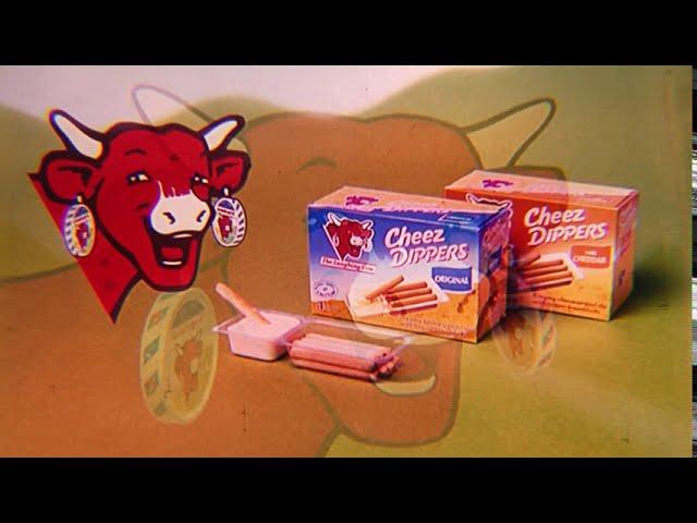 Laughing cow 'cheez dippers' Cinema commercial 1998