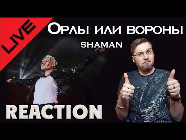 SHAMAN - ОРЛЫ ИЛИ ВОРОНЫ LIVE  \ REACTION \ РЕАКЦИЯ \ INSLA1DER MUSIC