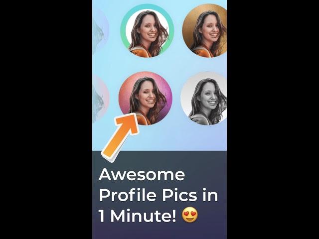 Awesome Profile Pictures in 1 Minute | Cool Social Media Profile Pics