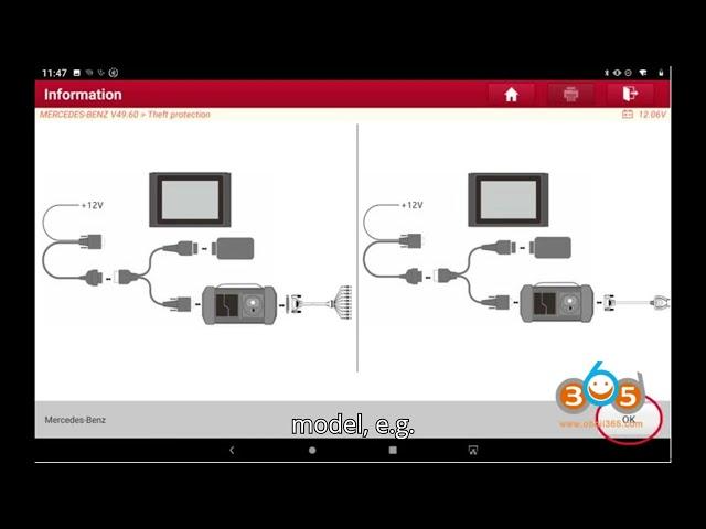 Launch X431 Benz Engine ECU ME9.7 SIM271KE SIM271DE MED17.7.x Renew Instruction