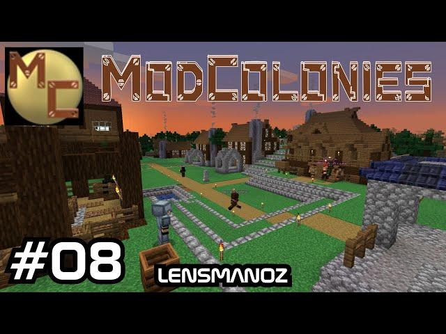 Minecraft ModColonies - Ep 8 | New Management