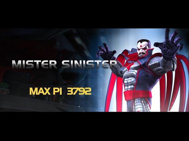 Mister Sinister Special Moves | Marvel Contest of Champions