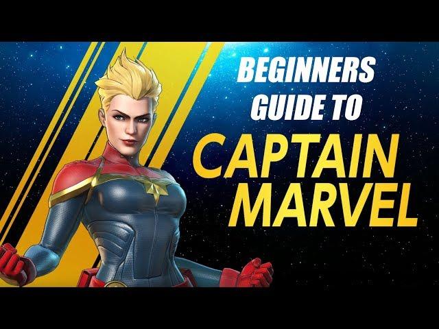 Captain Marvel Beginners Guide - Marvel Ultimate Alliance 3 (MUA3)