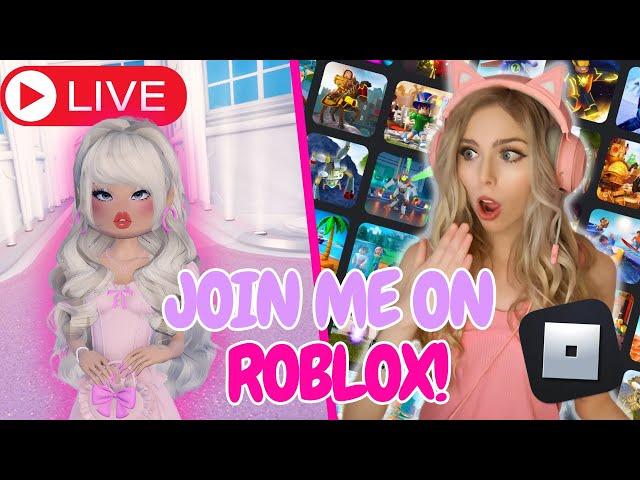 LIVE! Play ROBLOX WITH AUDRA!