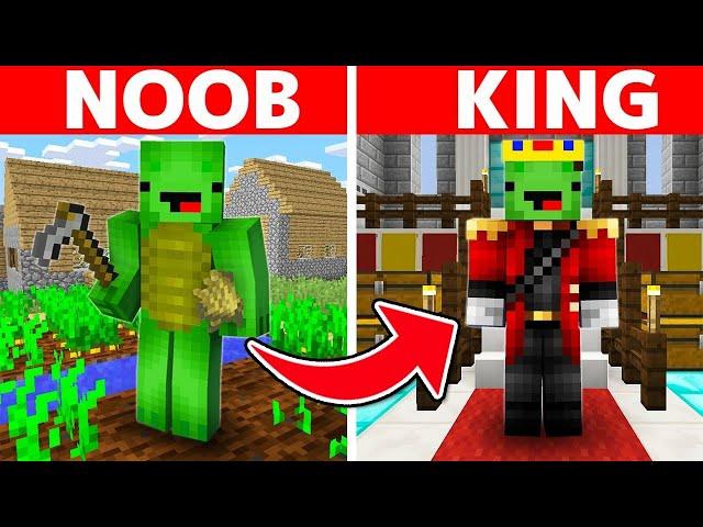 From NOOB To King Story In Minecraft