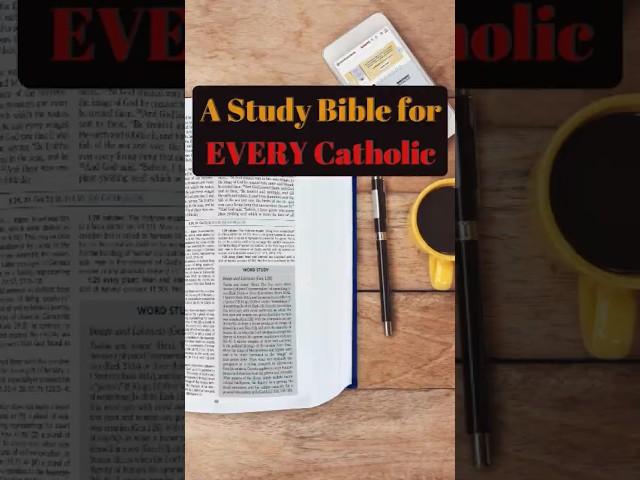 A Study Bible for Every Catholic