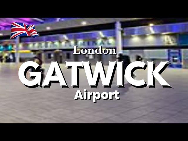 LONDON GATWICK AIRPORT | Security | Departures | Duty Free Shops | Gates | 4K Walking Tour