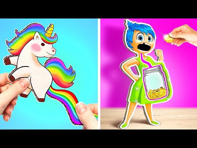 Paper Unicorn VS Cardboard JOY    *Cool Cardboard Ideas for You*