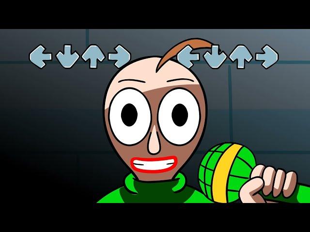 BALDI'S BASICS ANIMATION - LESSON #86 : STARING CONTEST