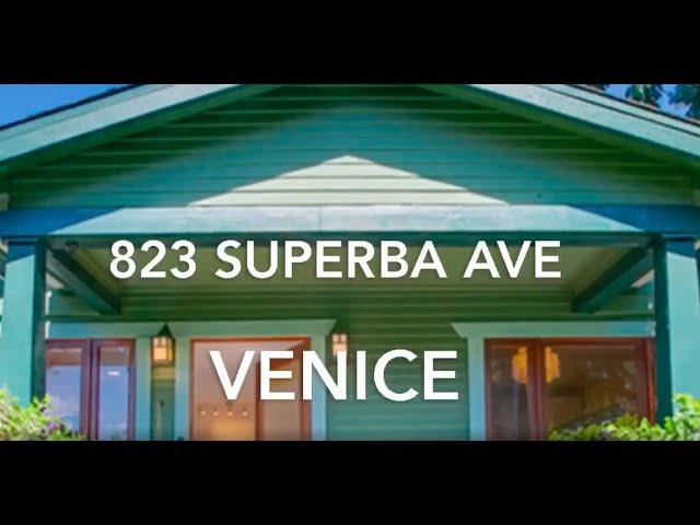 Venice House Tour with Cameron Stephens - 823 Superba Ave - Craftsman Bungalow Near the Beach
