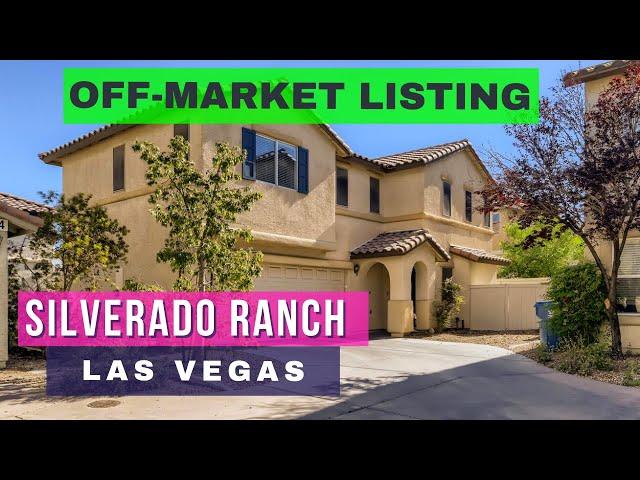 Off-Market Las Vegas Home for Sale, $425k, 3 bd 2.5 ba, 1422 sqft, Investor's Dream, Silverado Ranch