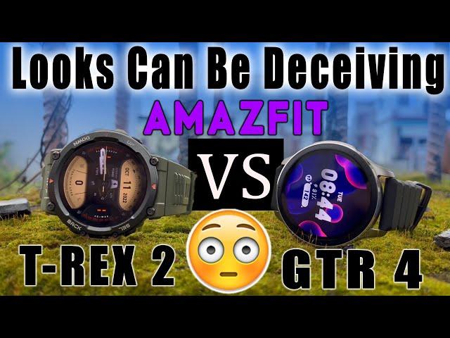 Amazfit GTR 4 Vs Amazfit T Rex 2 Comparison  | What's The Difference?