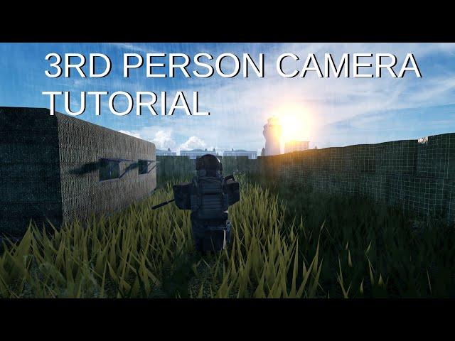 SHOULDER CAMERA TUTORIAL  - Third Person Shooter Camera - Camera Manipulation (Roblox Studio)