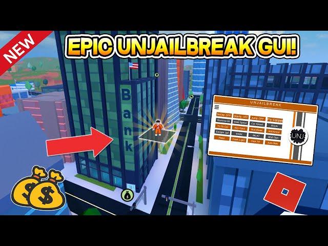 New Epic Jailbreak Gui (God mode, Spawn guns!) ROBLOX