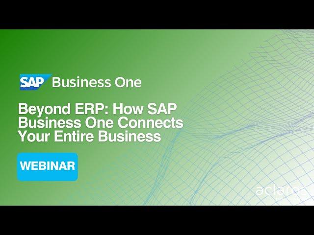 Integrate SAP Business One - Unlock Efficiency!