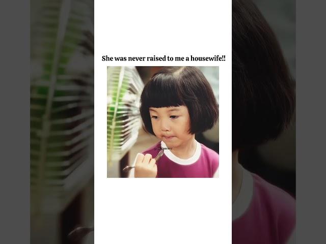 They Raised a Princess...Now she Fights Alone#whenlifegivesyoutangerines#kdramashorts#kdramaclips