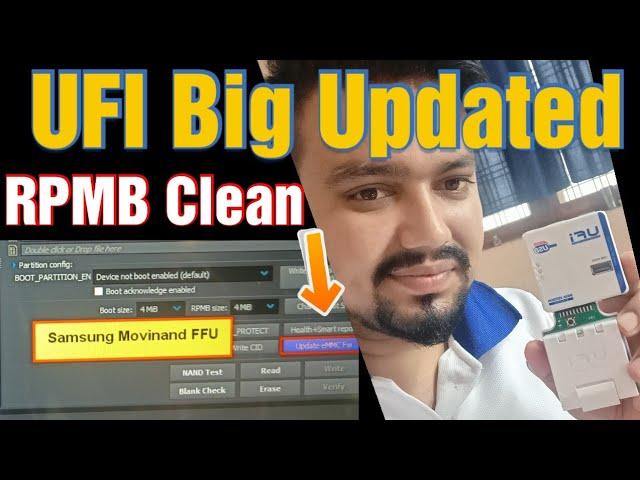 UFI Box New Update RPMB Counter Clean | UFI BOX Samsung EMMC Repair Error FIX