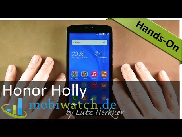 Video-Test Honor Holly: Fünfzöller mit Dual-SIM für 130 Euro