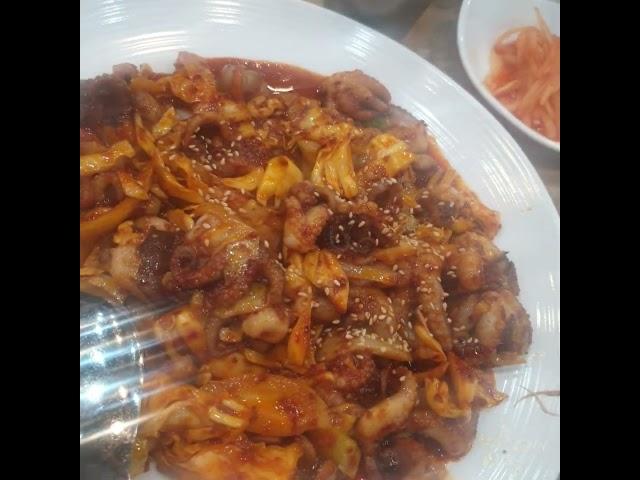 여의도종합상가 이층 불닭쭈꾸미 #여의도 #food #cooking #맛집 #낙지볶음 #delicious #맥주 #감자전 #yummy