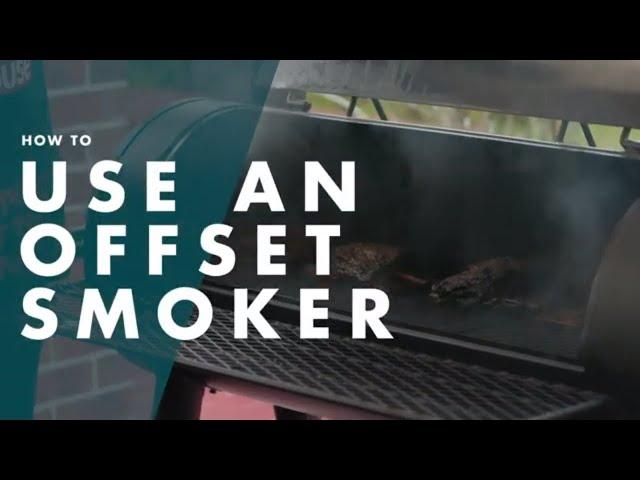 How To Use An Offset Smoker - BBQ Advice At Bunnings