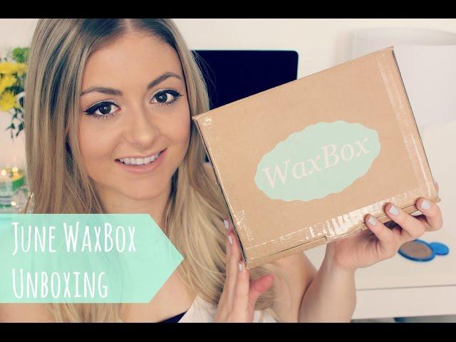  June WaxBox Unboxing | 2015 